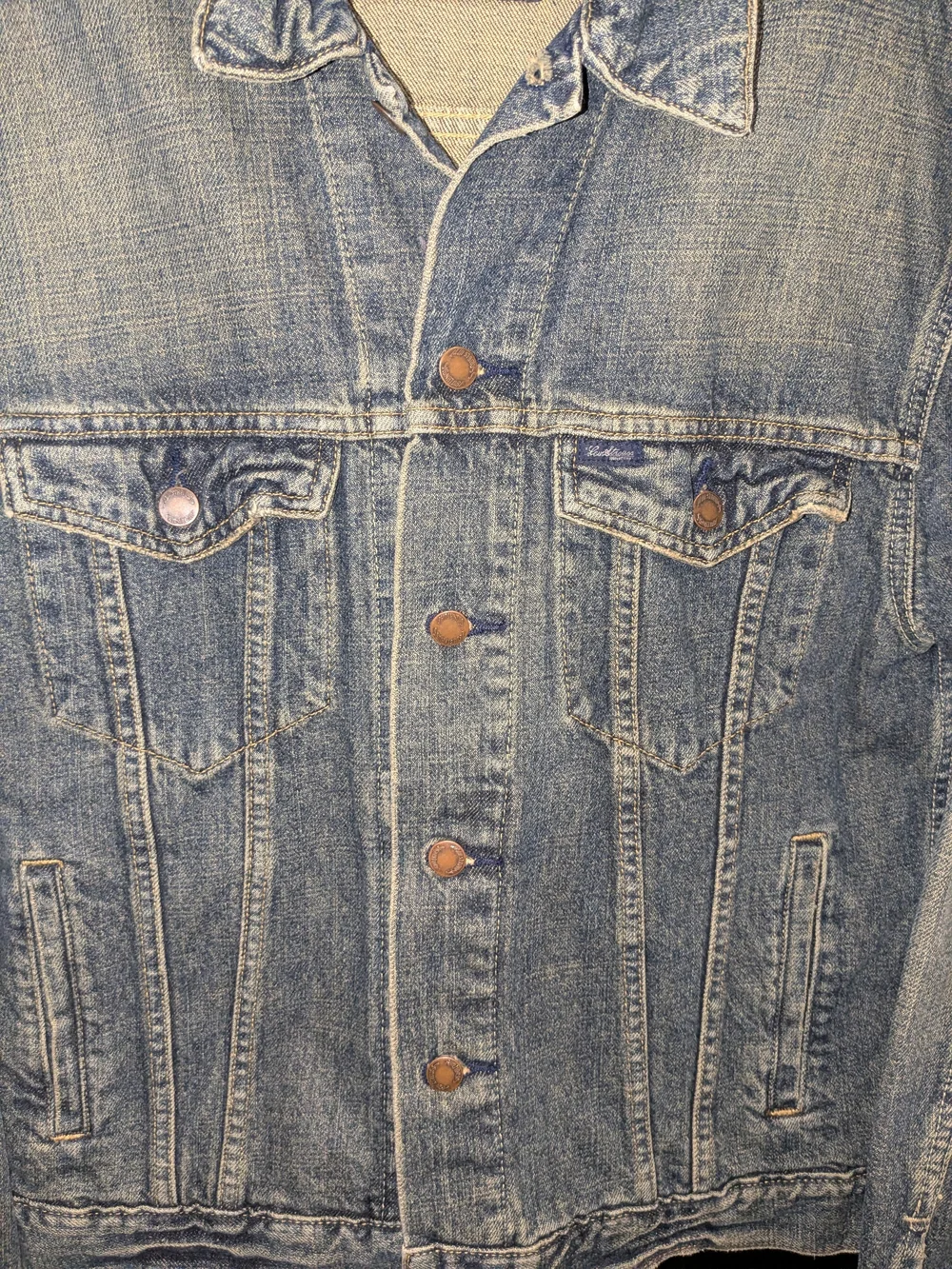 Levi's Men's Vintage-Style Blue Denim Jacket - Picture 4 of 9